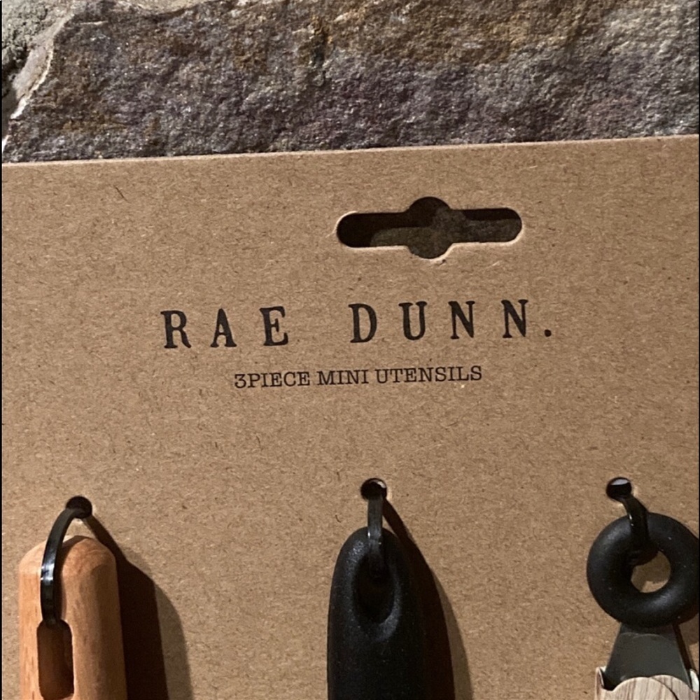 RAE DUNN 3 PIECE MINI UTENSILS - Picture 4 of 4